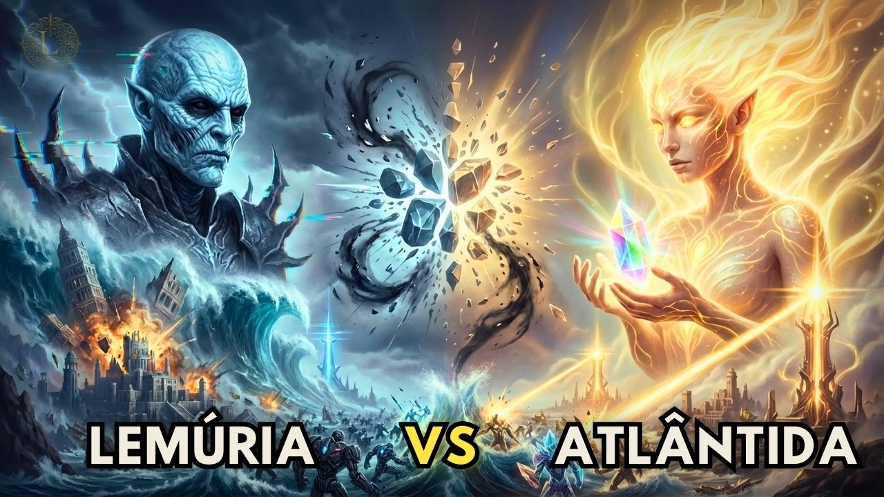 Lemúria vs. Atlântida – O Conflito entre ARCONTES e Tecnologia Cristalina