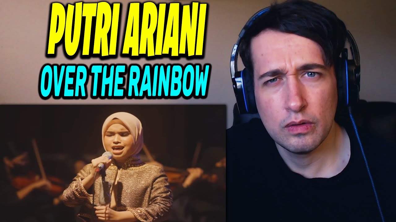 FIRST TIME HEARING: PUTRI ARIANI - OVER THE RAINBOW (LIVE PERFORMANCE) REACTION!!