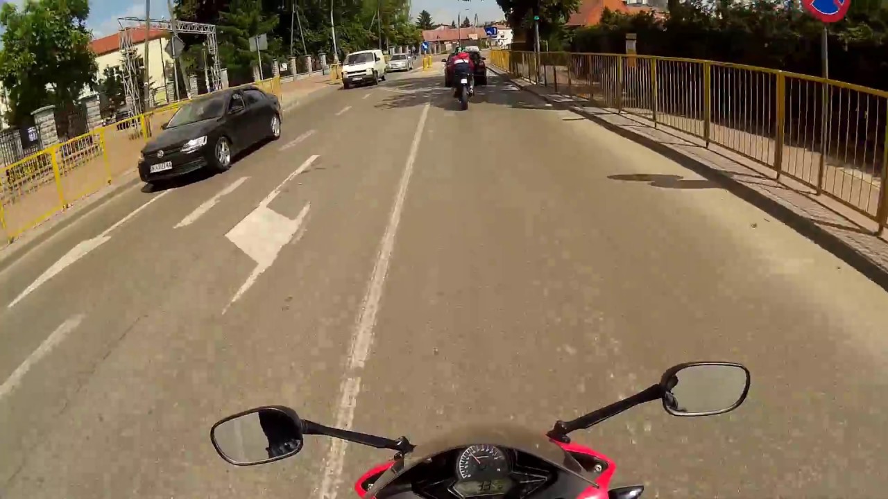 Drugi raz na cbrce! cbr125 i yamaha tzr | łutututututu