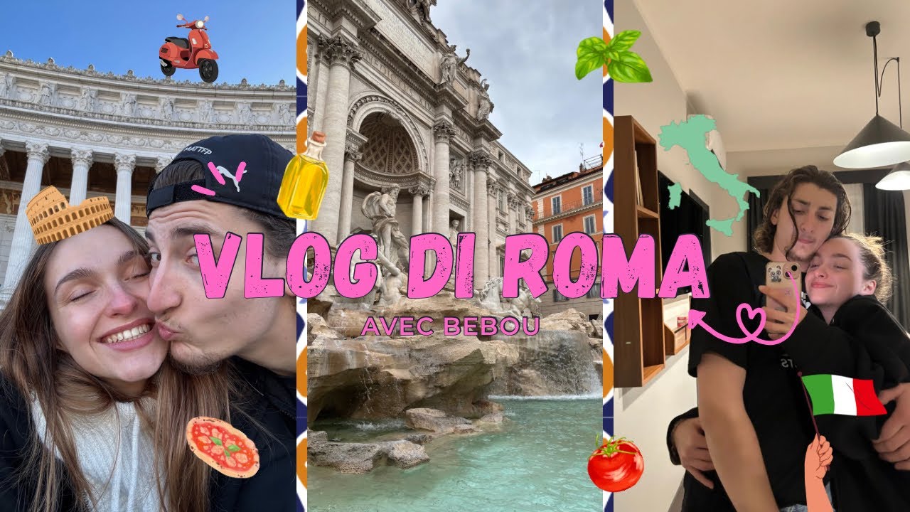 VLOG DI ROMA W// BEBOU 🫶🏻