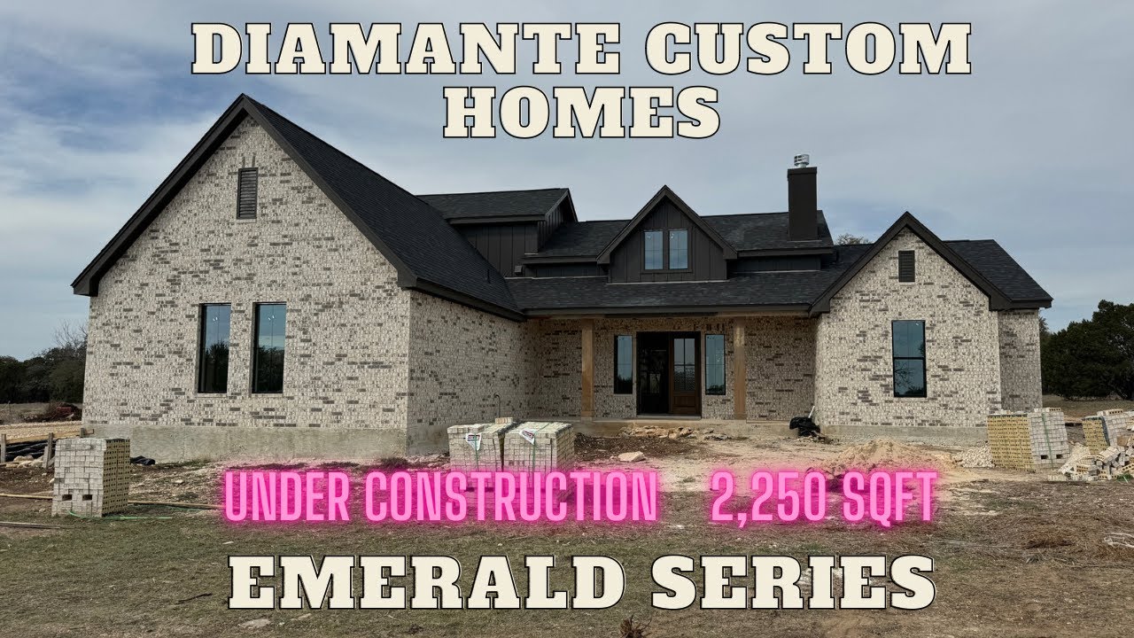 New Construction, Diamante Custom Homes, Emerald Series