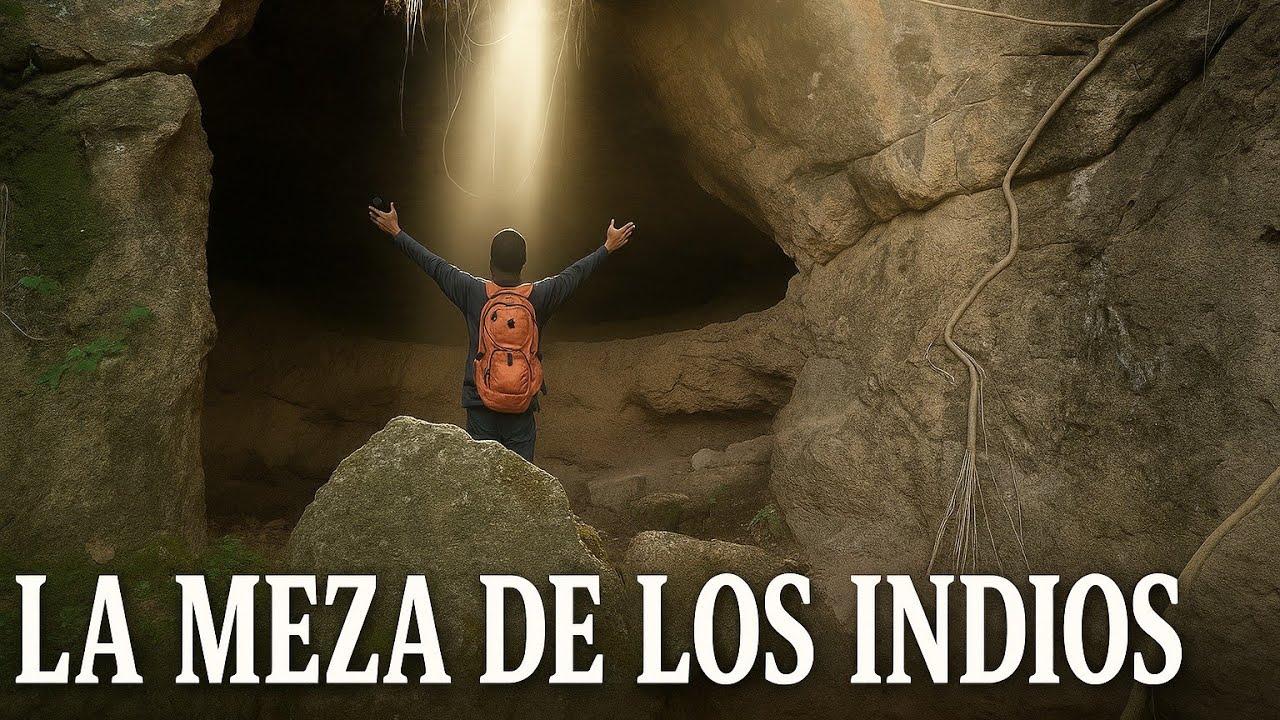 Encontramos la cueva en la Meza de los  indios 