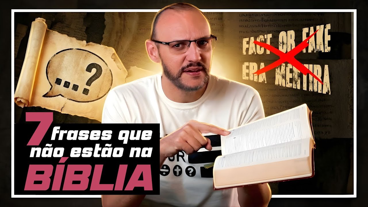 Coisas que a Bíblia NUNCA disse (mas muitos crentes acreditam)