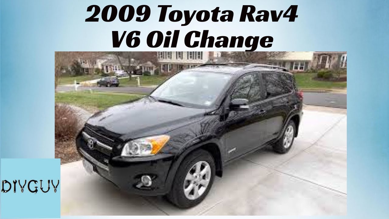 2006-2012 Toyota RAV4 V6 3.5L Engine Oil Change