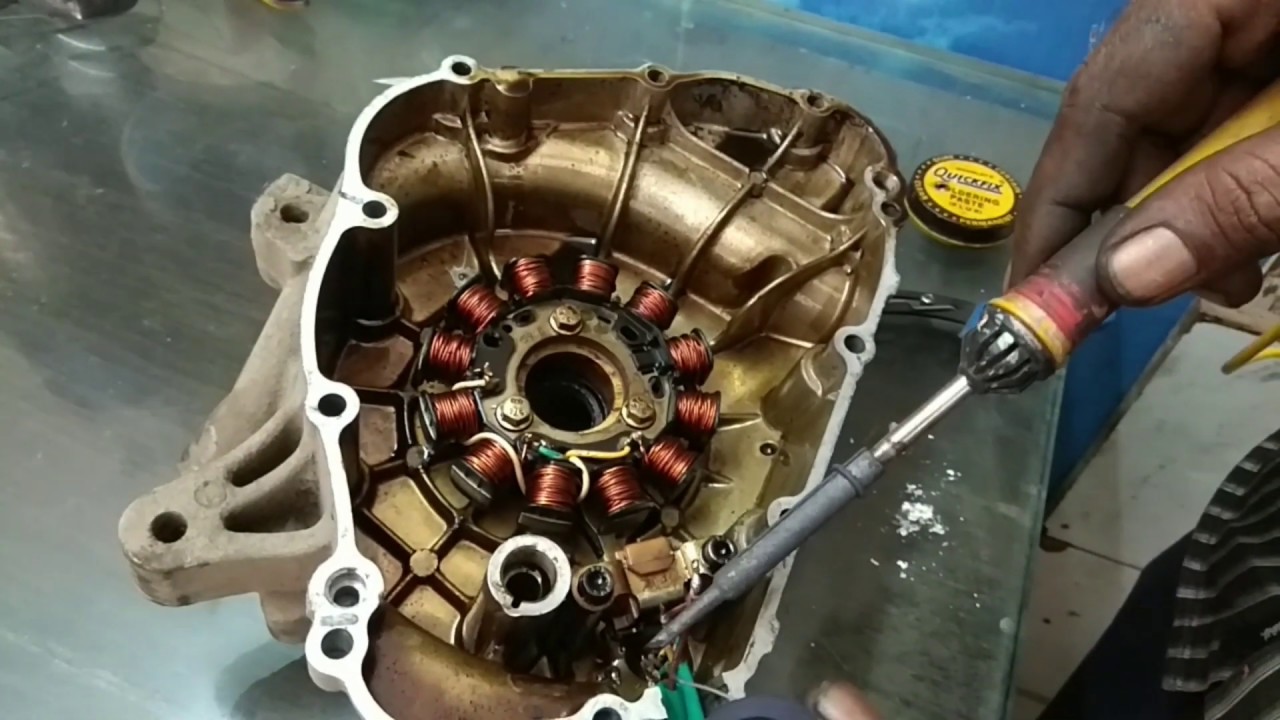 Suzuki Access 125 cc starting problem and solution while damage