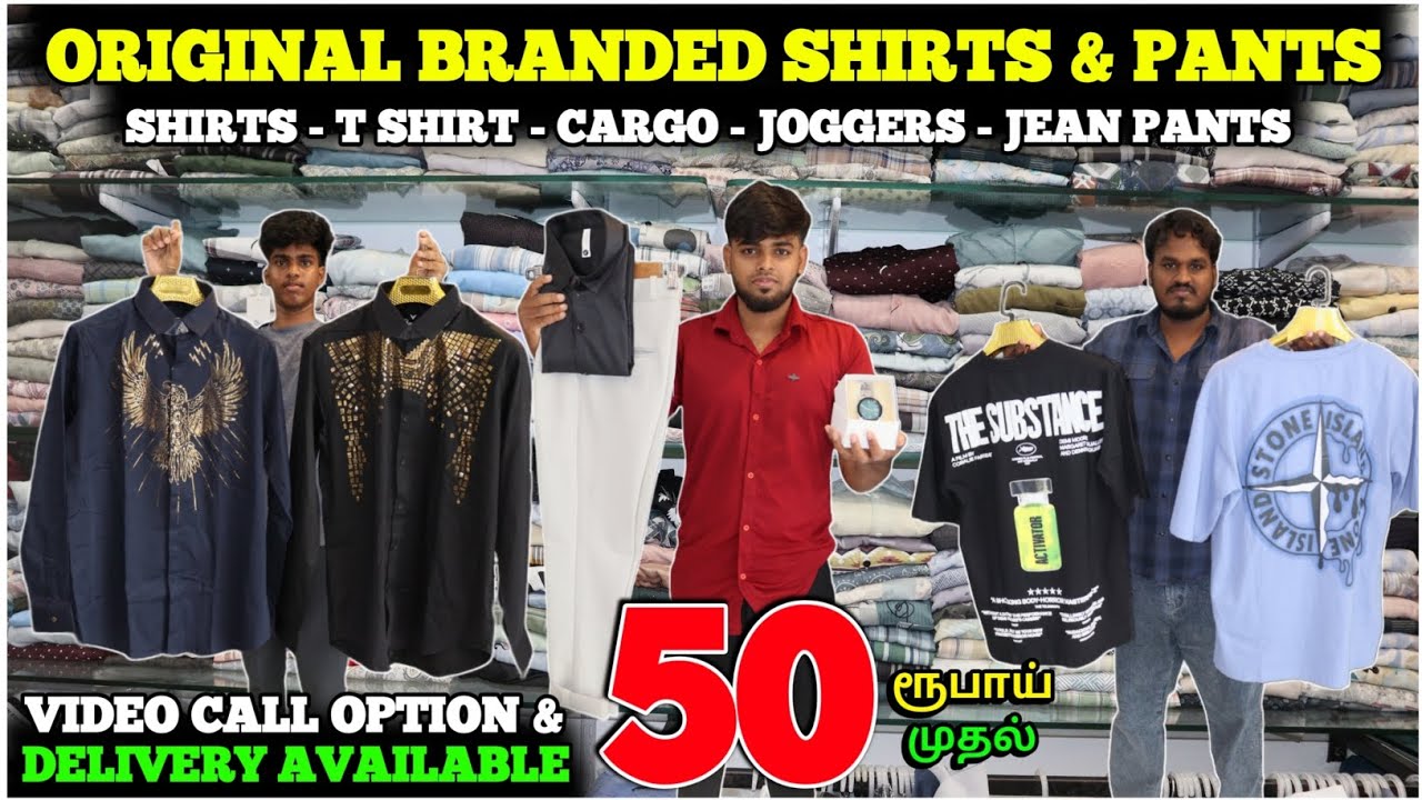 Original branded Shirts & Pants at affordable price 🔥| Logout menswear in Chennai | Explorer Chellam
