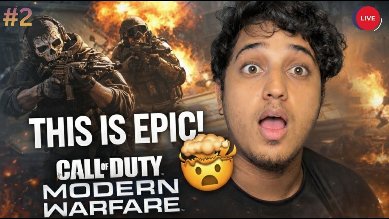 THIS IS EPIC! 😱🔥 | Call of Duty Modern Warfare LIVE Gameplay | Intense Action #pingosgaming #1