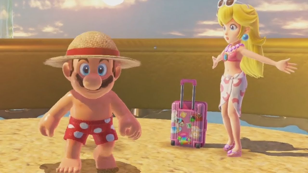 Super Mario Odyssey 100% Walkthrough Part 20 - Seaside Kingdom Revisited