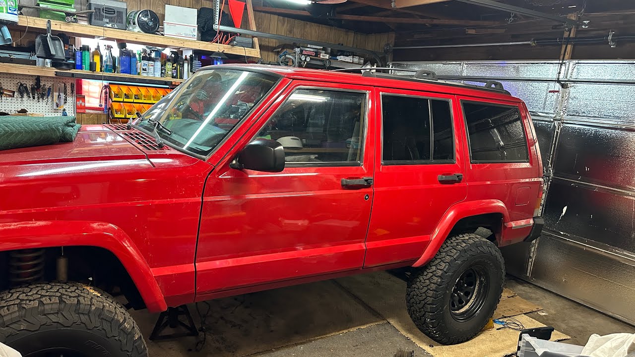 Building Rock Sliders Jeep XJ Upgrades