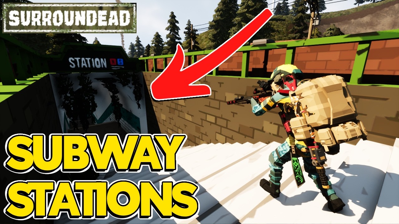 These Subways Are WAY BIGGER Than I Thought... (New 0.8 Update) - SurrounDead