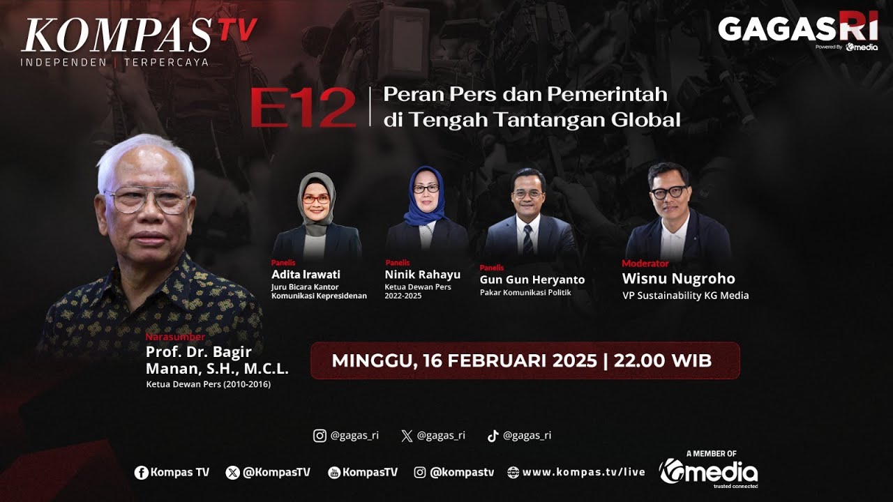 Peran Pers & Pemerintah di Tengah Tantangan Global | GAGAS RI