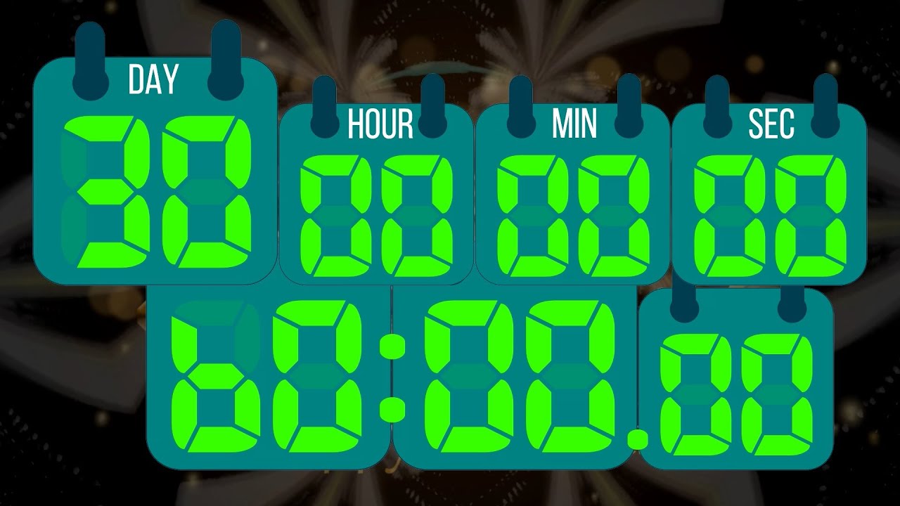 BCG 1 Hour Countdown (30 Days Countdown Simulator 25 FPS) Remix Felix The Cat World 1 The Beginner