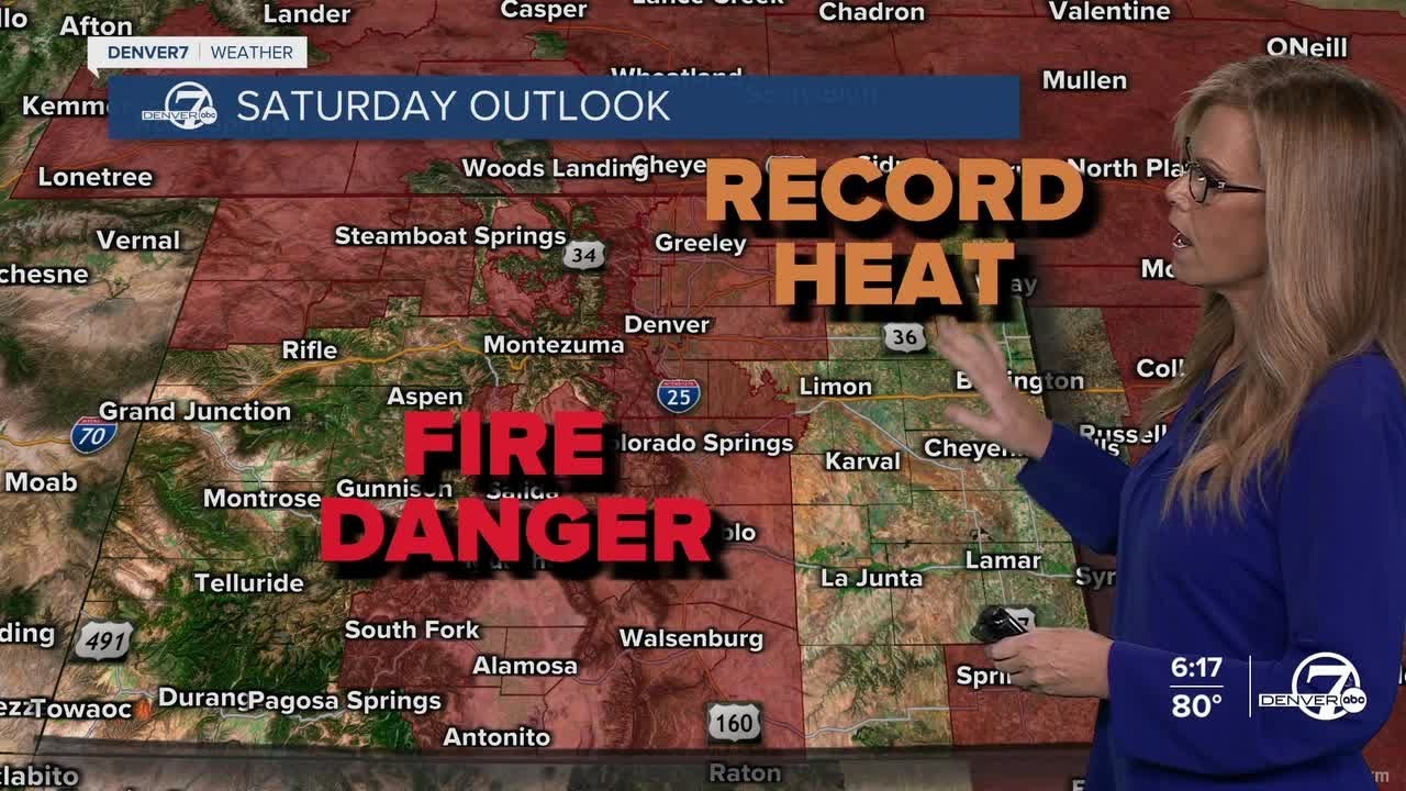 Hottest March weather ever recorded for Denver continues