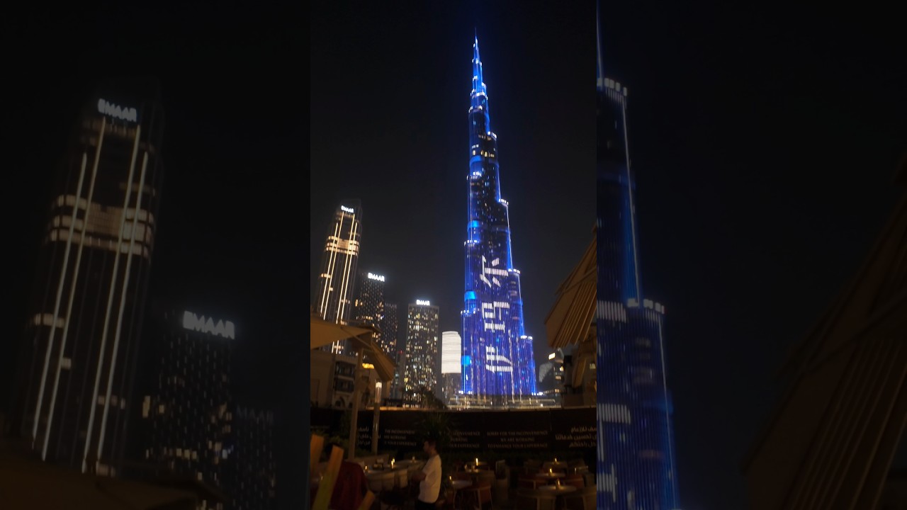 WOW Experience DUBAI'S Stunning Night Views in 4K HD #dubailife #dubai #4k #burjkhalifa #travel #uae
