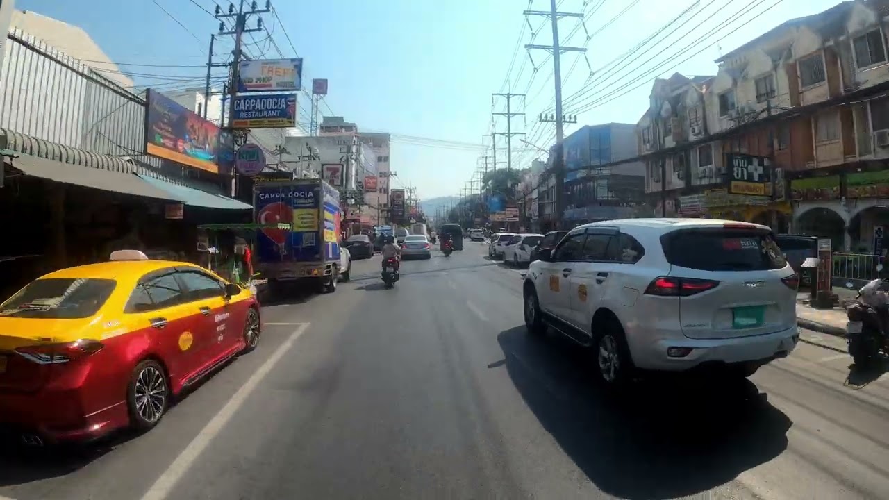 POV Driving Tour | Patong Beach Main Road | Phuket Thailand - Feb 3 3025