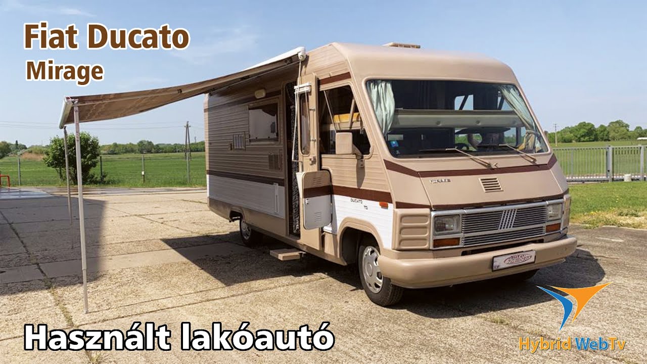 Vettünk egy lakóautót - Fiat Ducato Mirage