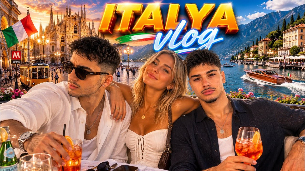 48 Saatte İtalya🇮🇹: Milano’da Pişmanlıklar, Lake Como’da Rüya Hayat | Avrupada öğrenci hayatı!