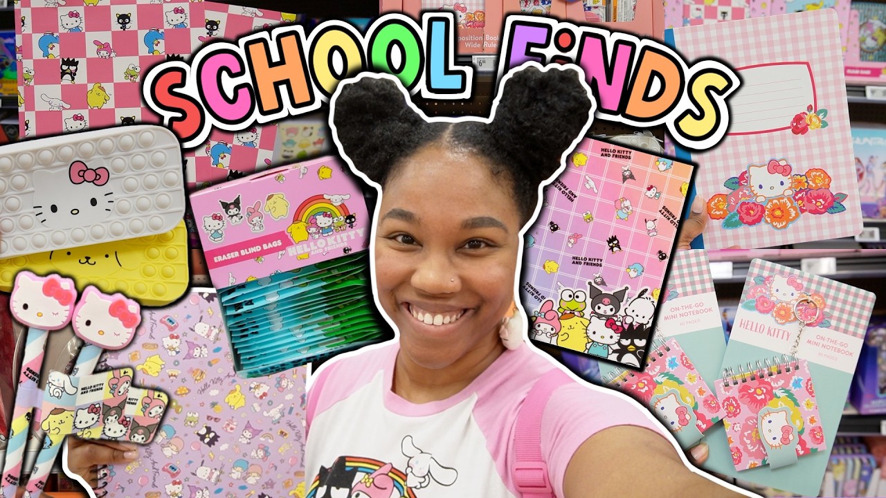🎒Hello Kitty back to school hunting 2026 + giveaway!😻