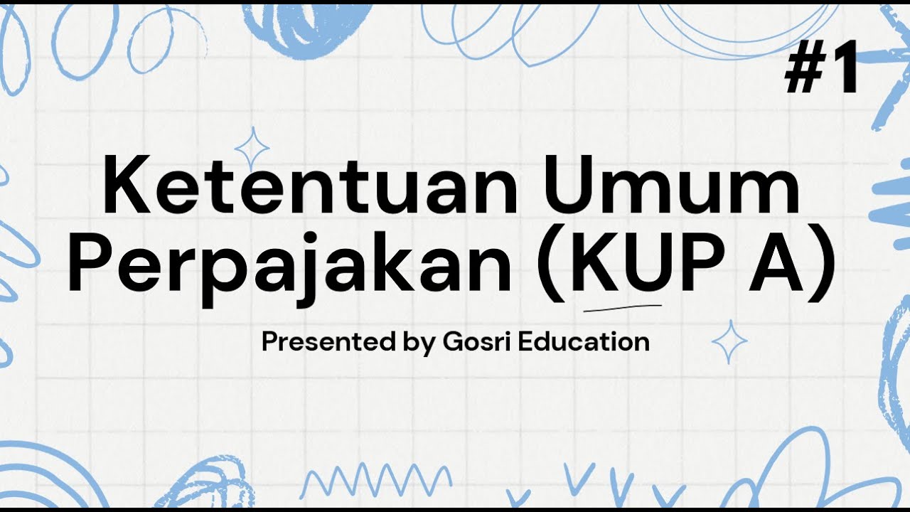 Brevet A - Ketentuan Umum Perpajakan (KUP) #1