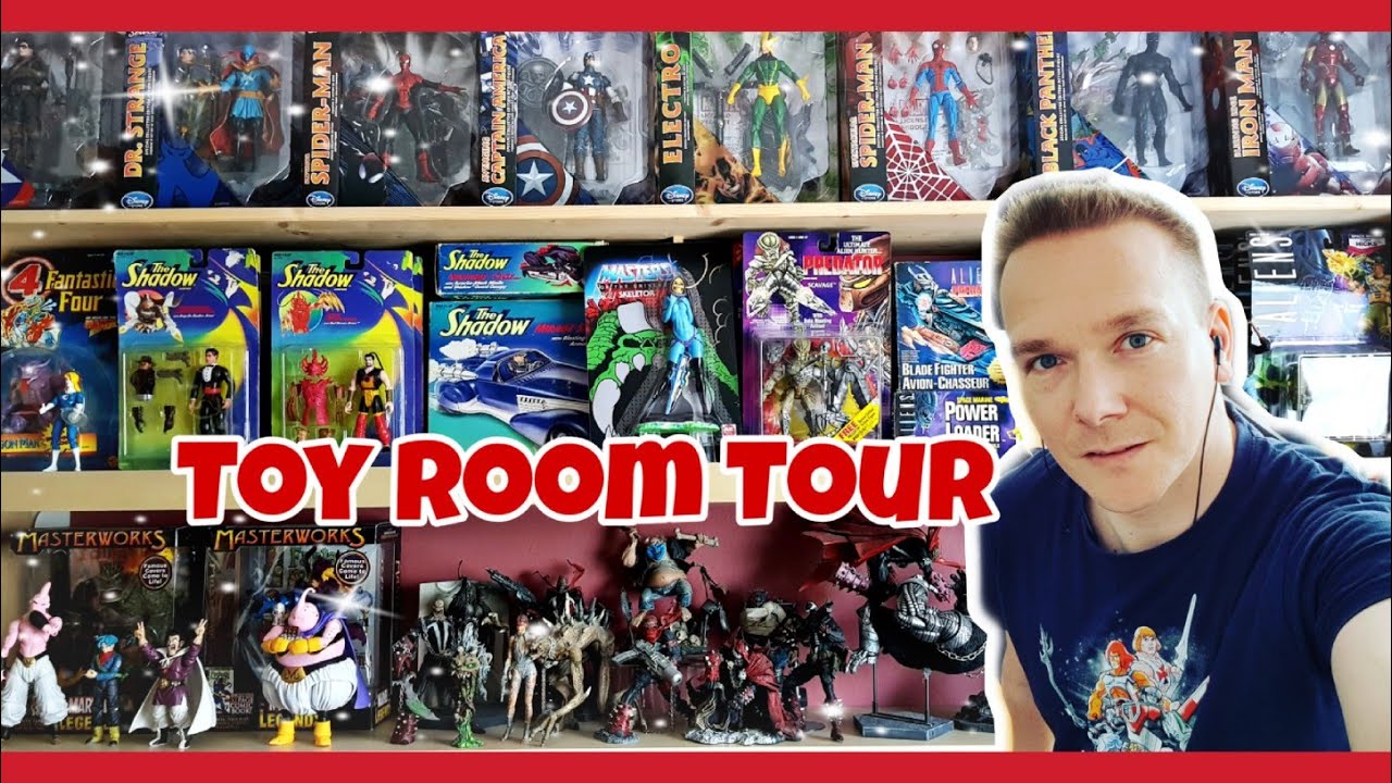 Toy Room Tour 2019 Mega Actionfiguren Sammlung | Comic Toy Hunter