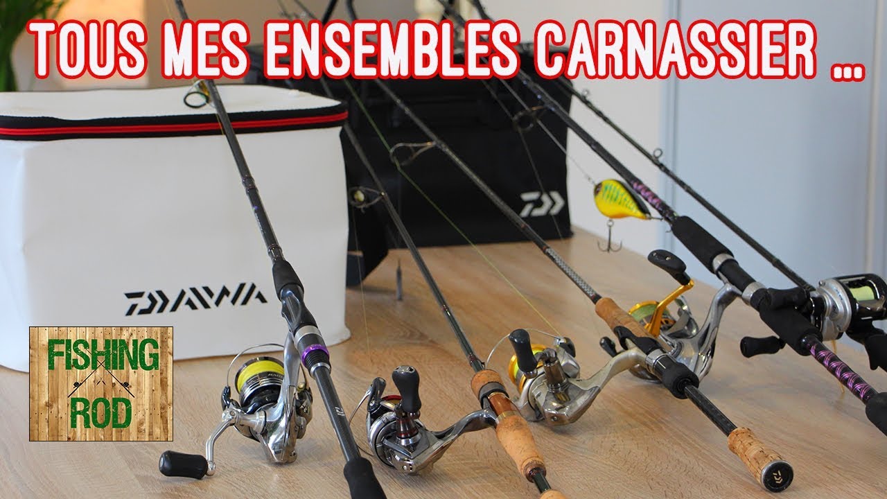 Mes ensembles pour la pêche des carnassiers