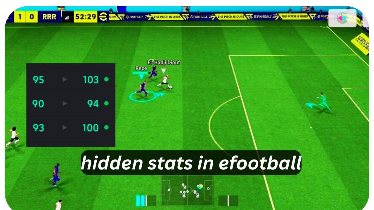 Efootball - Hidden Stats In Efootball