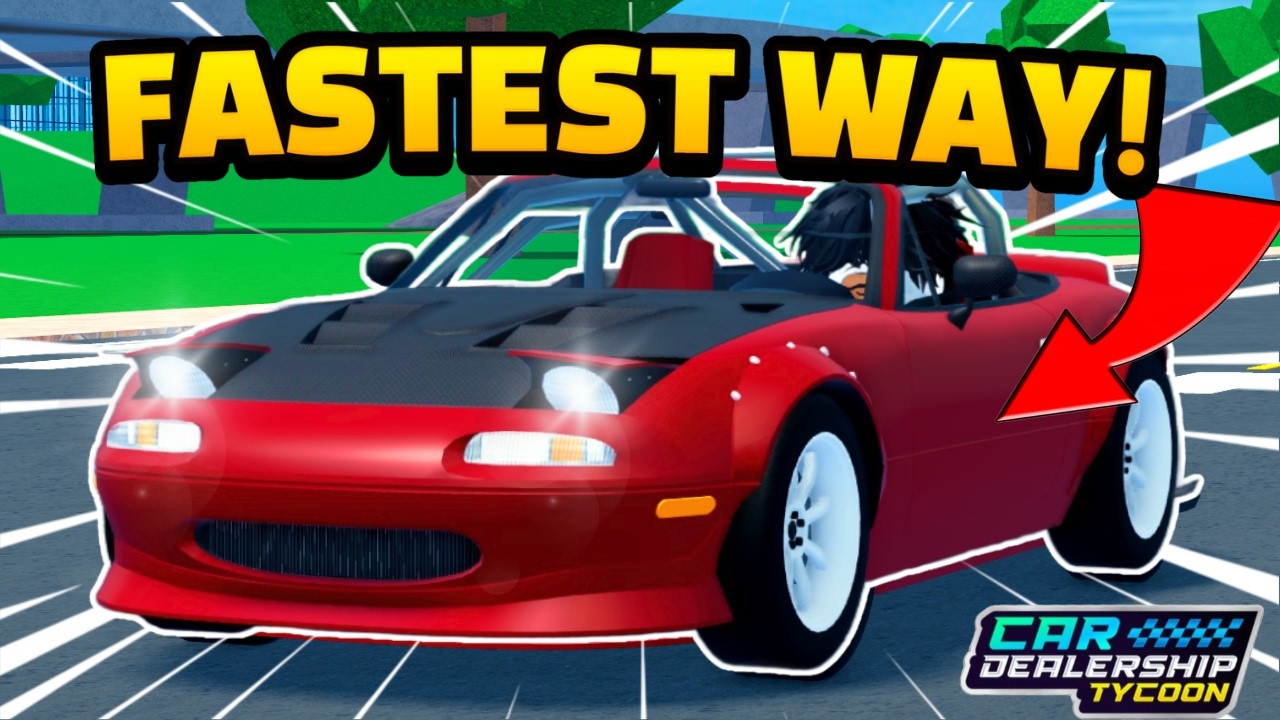 🔥 Как быстро получить НОВУЮ ЛИЦЕНЗИРОВАННУЮ дрифт-Mazda Miata в Car dealership tycoon! | Mird CDT