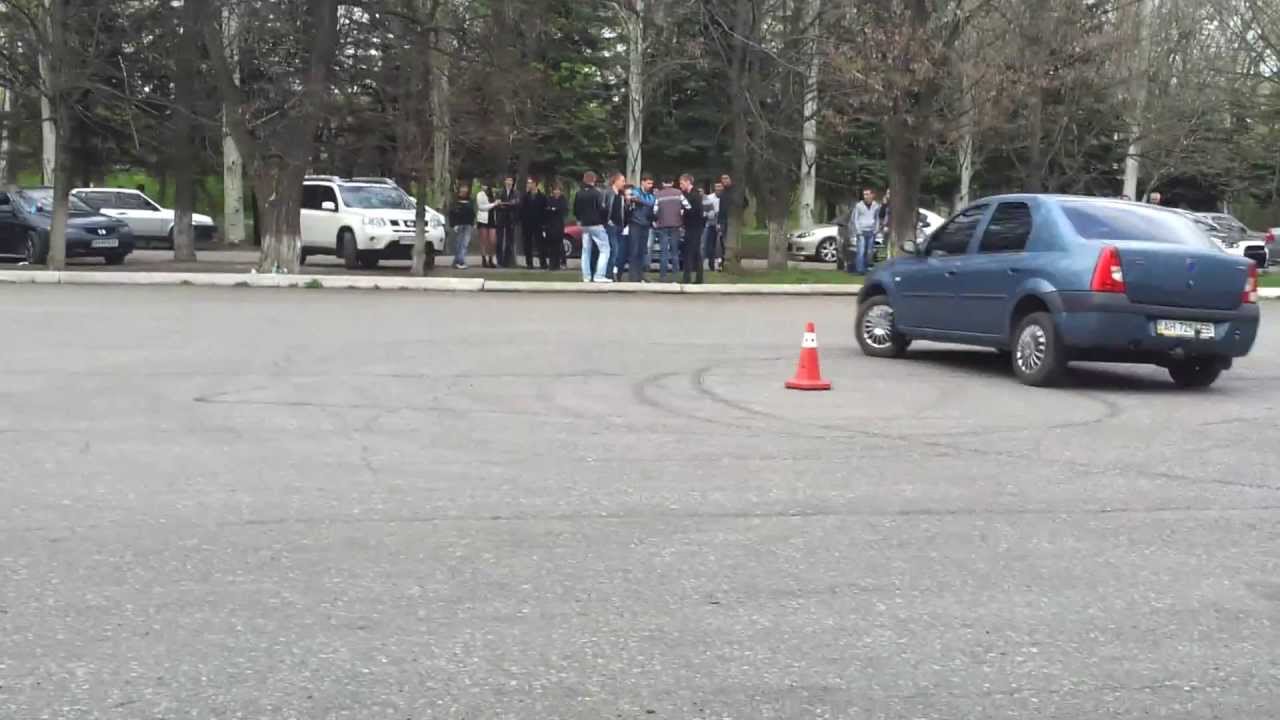 2013.04.20 - DACIA Logan - 1 - Слалом adrenalinetime.info