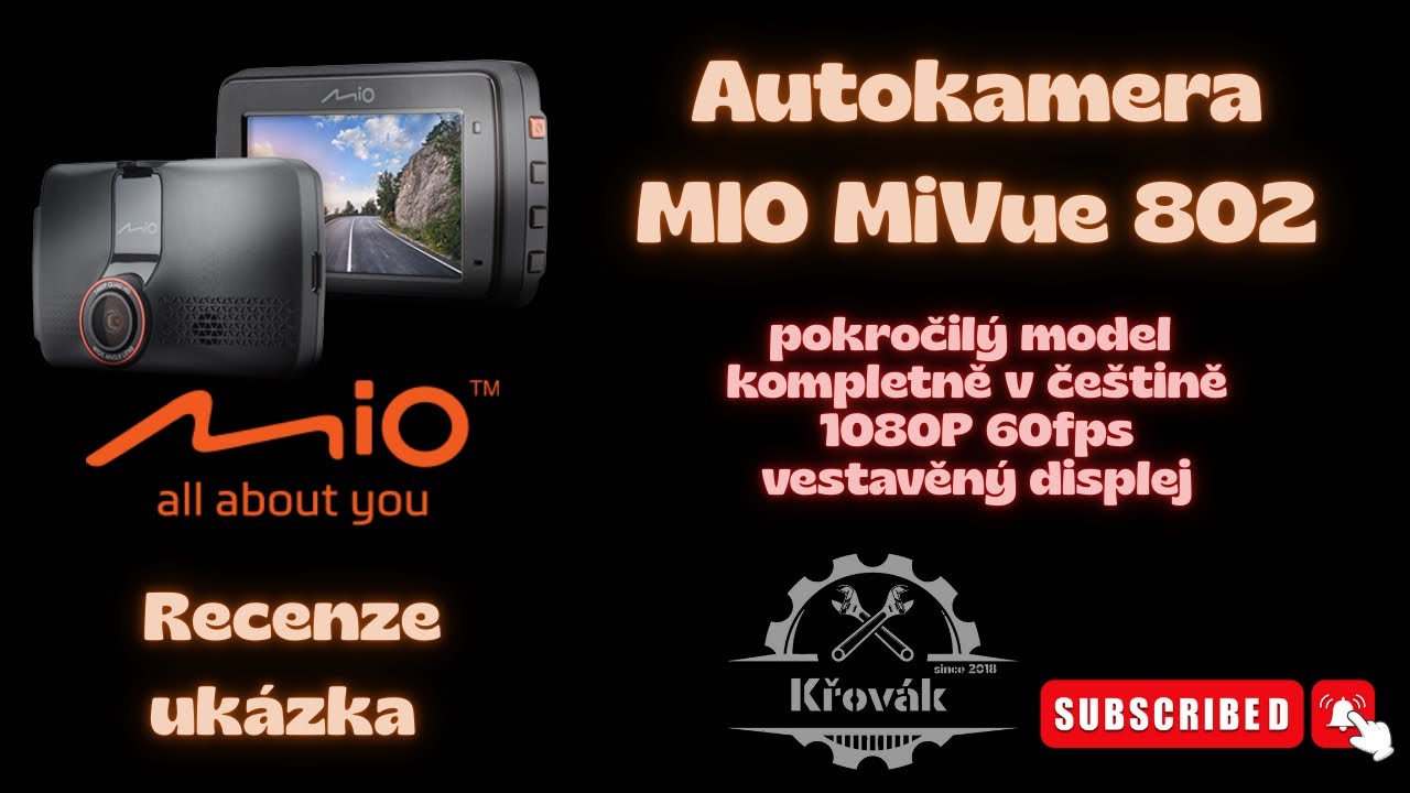 Levná kamera co má jeden problém - Mio MiVue #dashcam #mio #automobile 