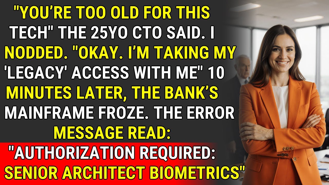 Forced into Retirement, I Locked the Mainframe with My Biometrics ♟️ | #CorporateChess