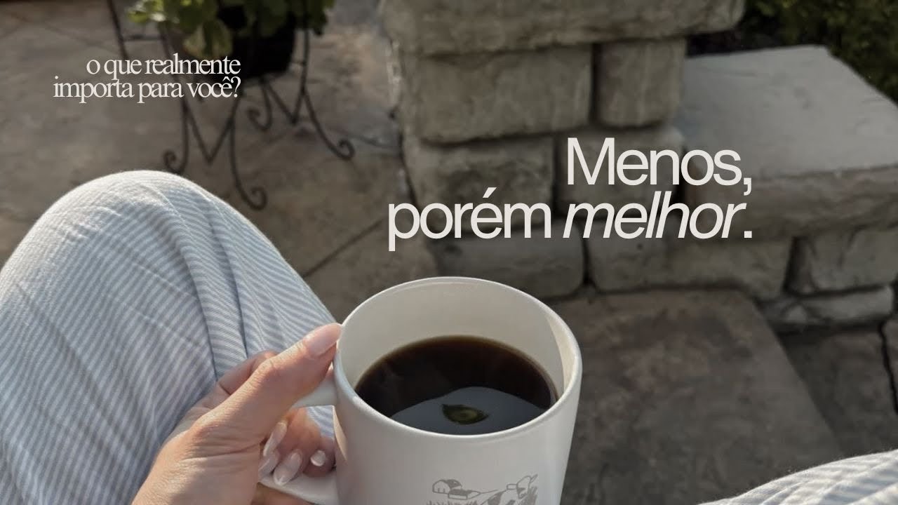 o que de verdade, é essencial para você? 