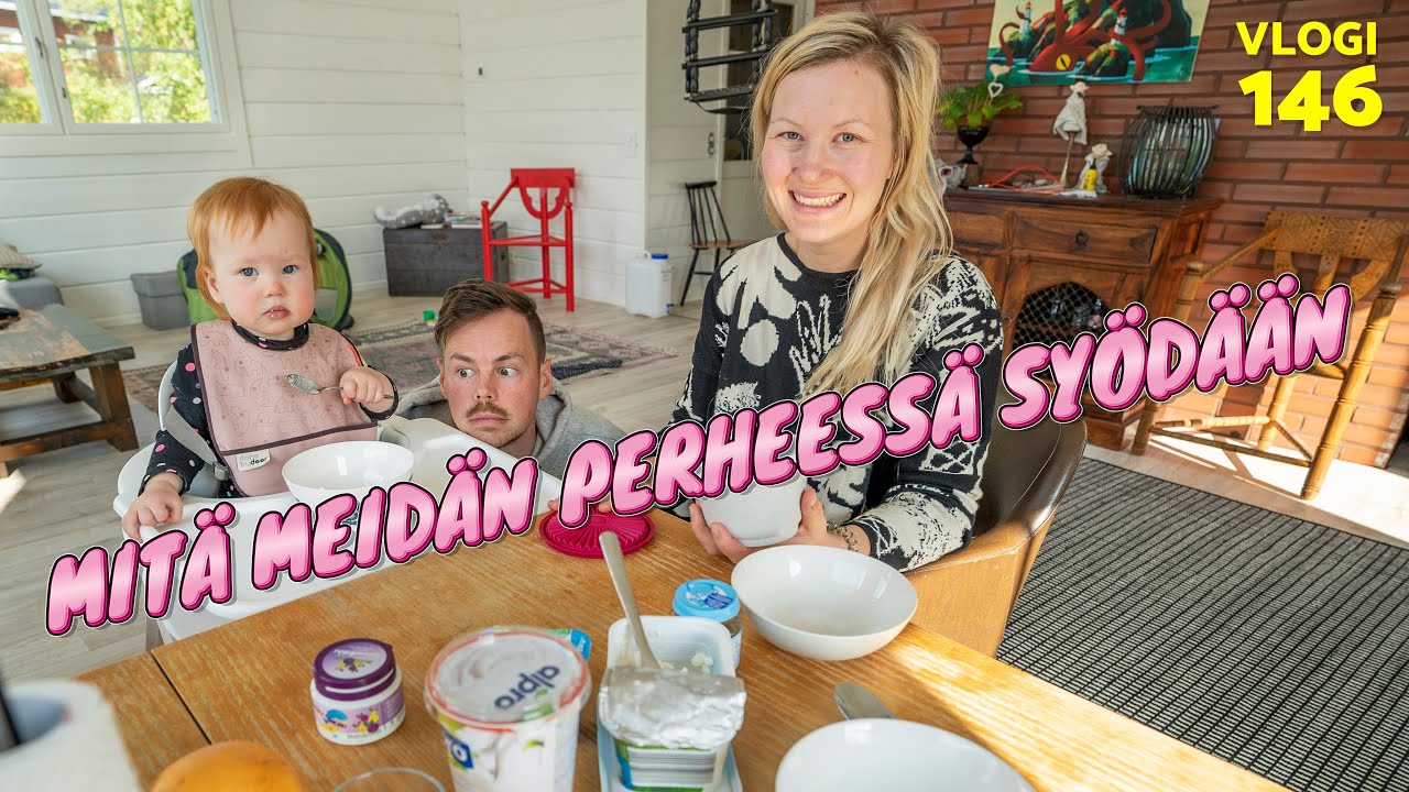 MITÄ MEIDÄN PERHEESSÄ SYÖDÄÄN? | LAPSIPERHEEN VIIKON RUOAT JA RUTIINIT
