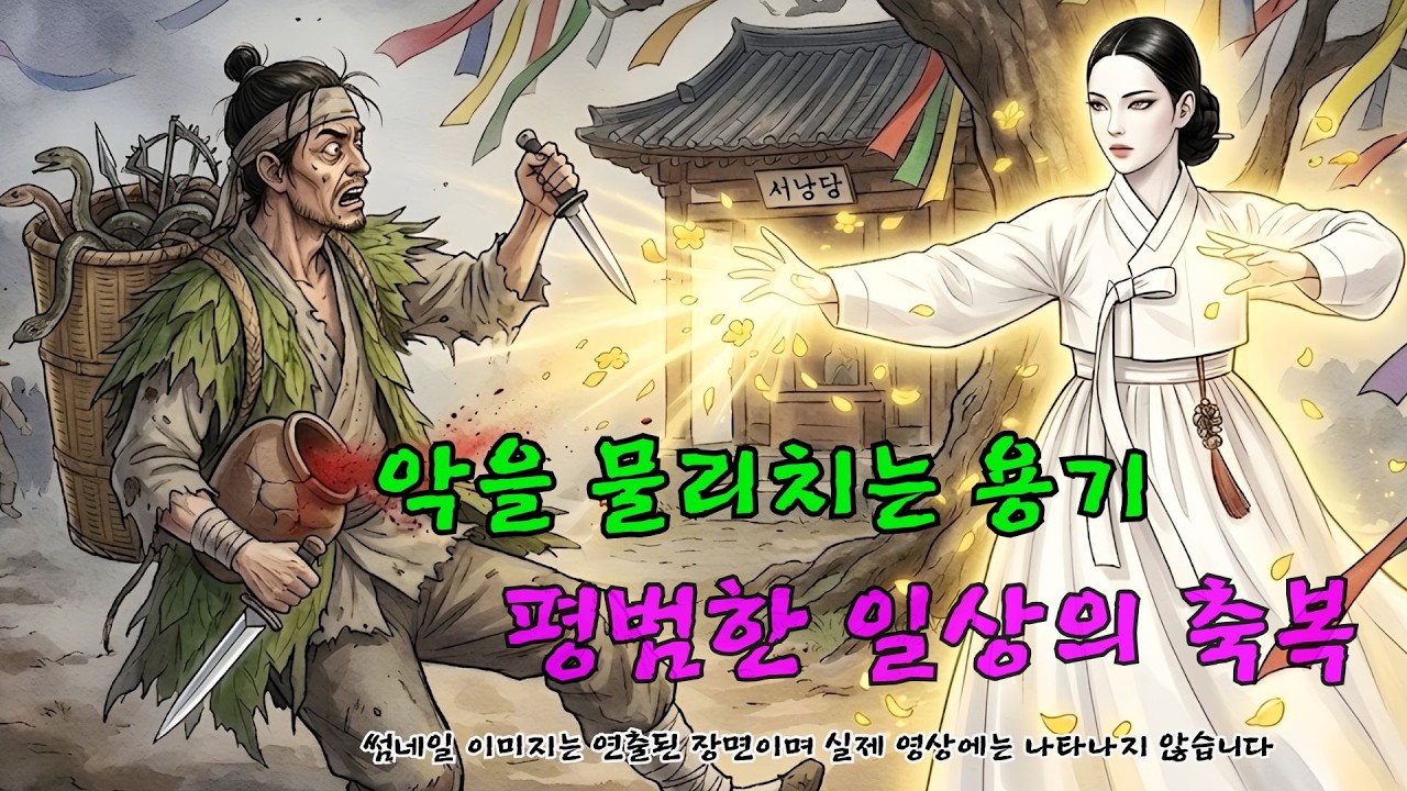 은혜 갚은 구렁이와 나무꾼의 감동적인 사랑ㅣ옛날이야기 ㅣ민담 ㅣ오디오북ㅣ전설ㅣ설화 ㅣ야담