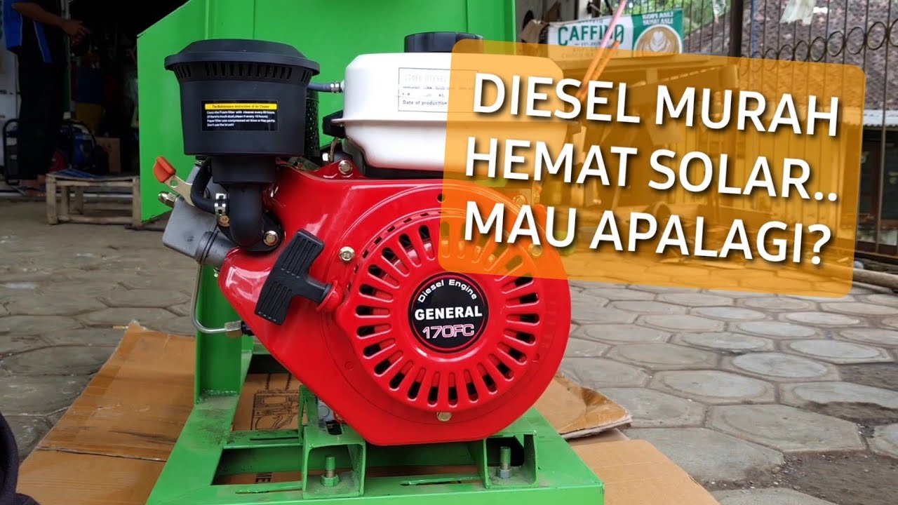 Diesel solar kecil ringan cocok untuk mesin irigasi, cultivator dan traktor mini