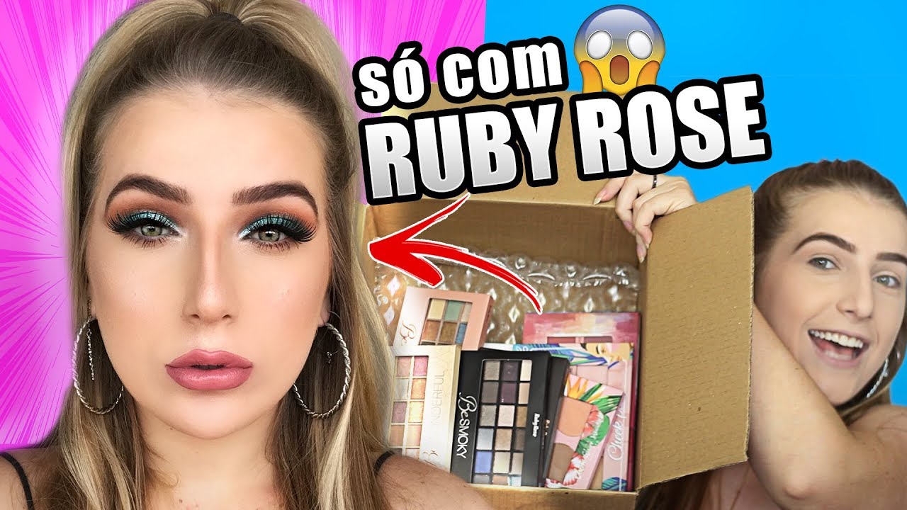 MAKE SÓ COM LANÇAMENTOS RUBY ROSE!!!