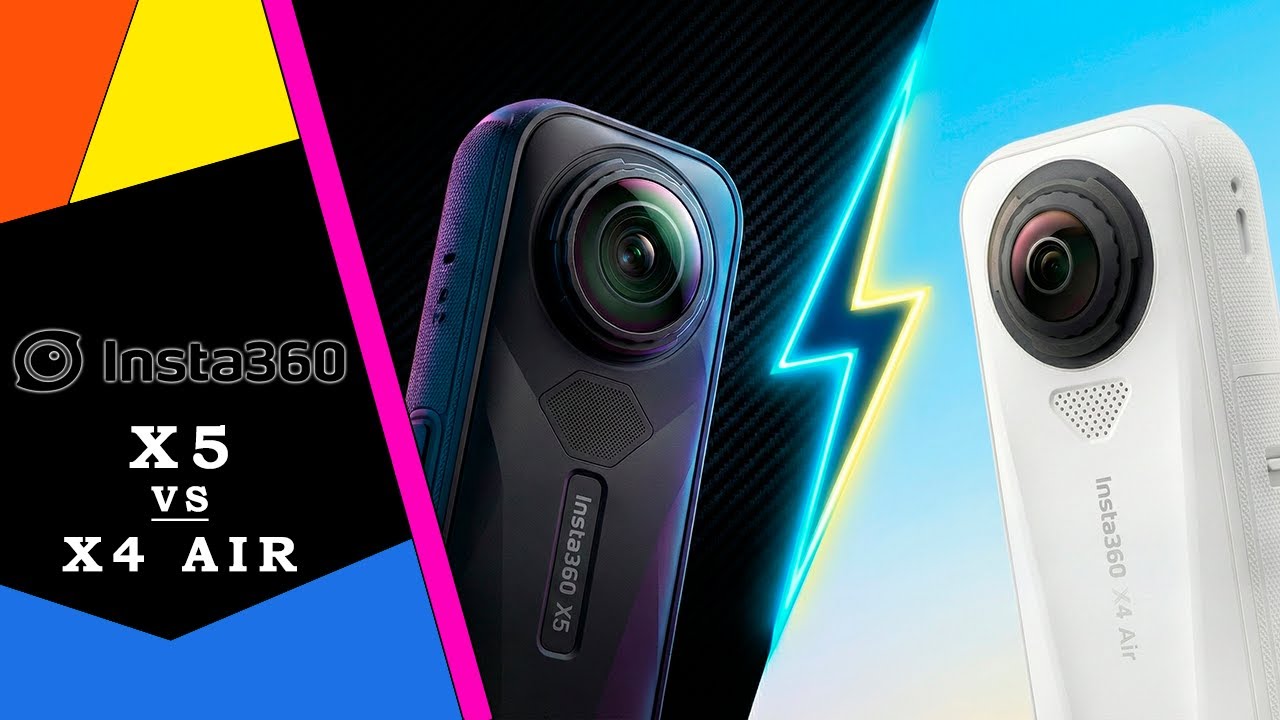 Insta360 X5 vs Insta360 X4 Air ⚡️ Por&oacute;wnanie dw&oacute;ch najlepszych kamer 360 / 4K