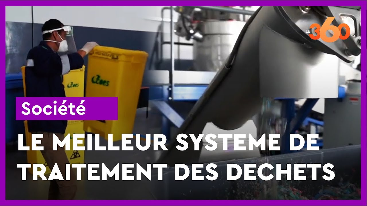 Découvrez comment les déchets médicaux dont ceux du Covid19 sont traités par une usine de traitement