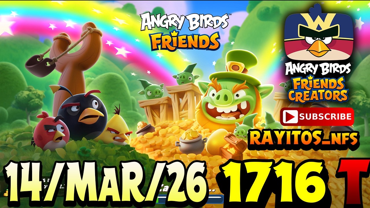 Angry Birds Friends All Levels Tournament 1716 Highscore POWER-UP walkthrough