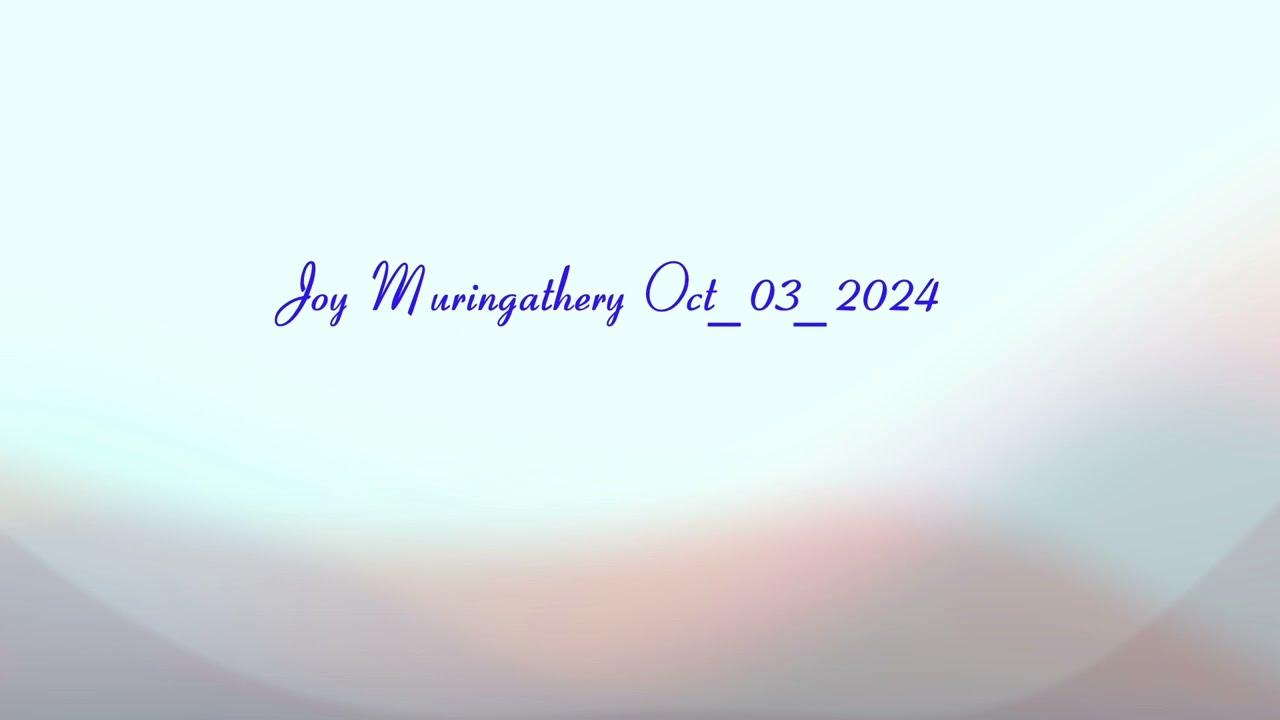Joy Muringathery