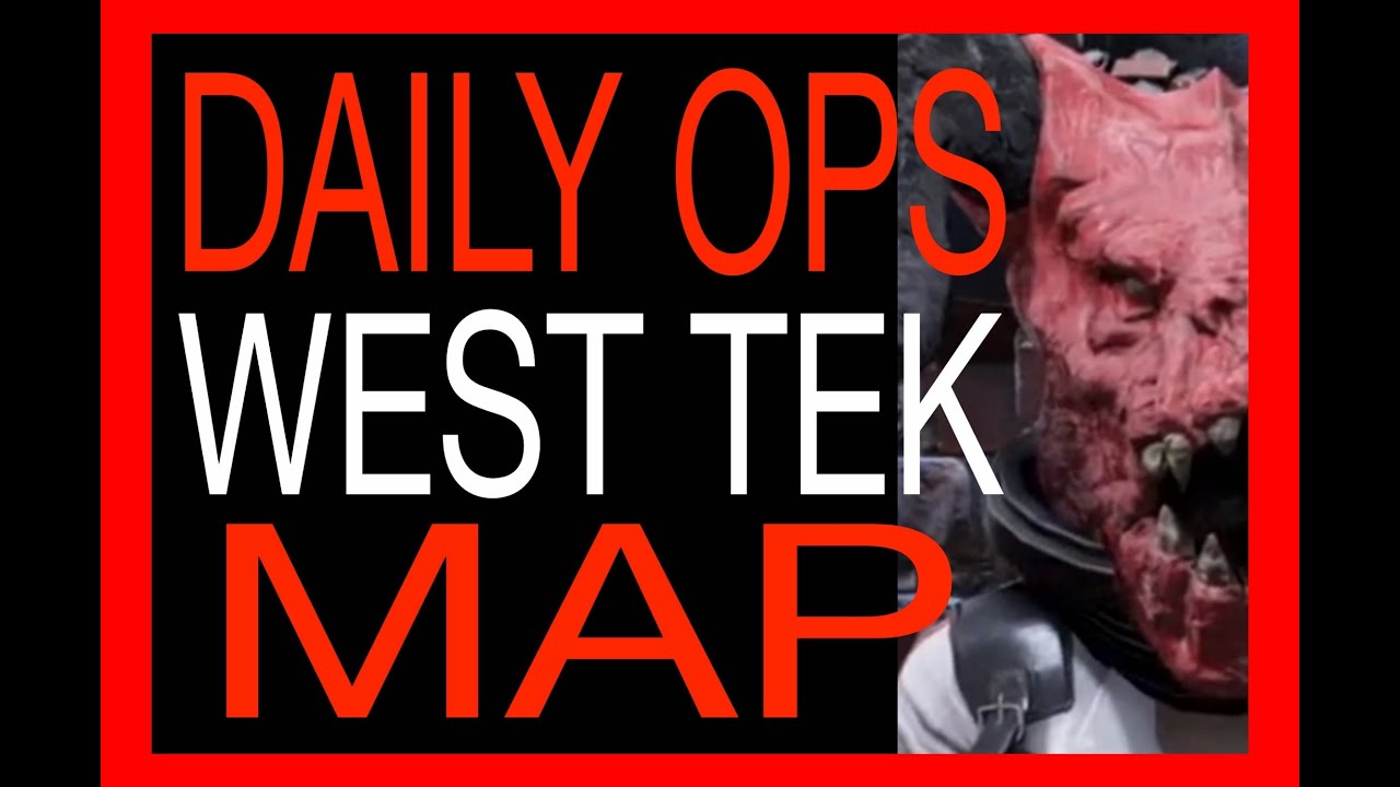 DAILY OPS MAP WEST TEK Research Center Fallout 76 Walkthrough Daily Ops West Tek Guide Daily Ops