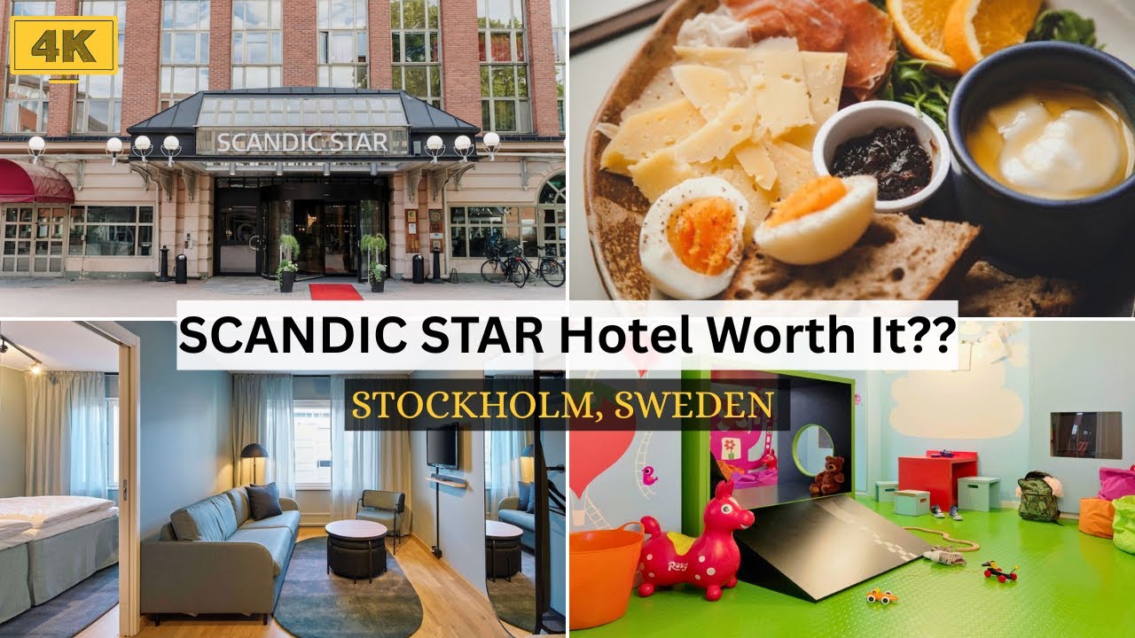 Inside SCANDIC STAR Hotel SOLLENTUNA | Cozy Scandinavian Stay Near Stockholm, Sweden. 