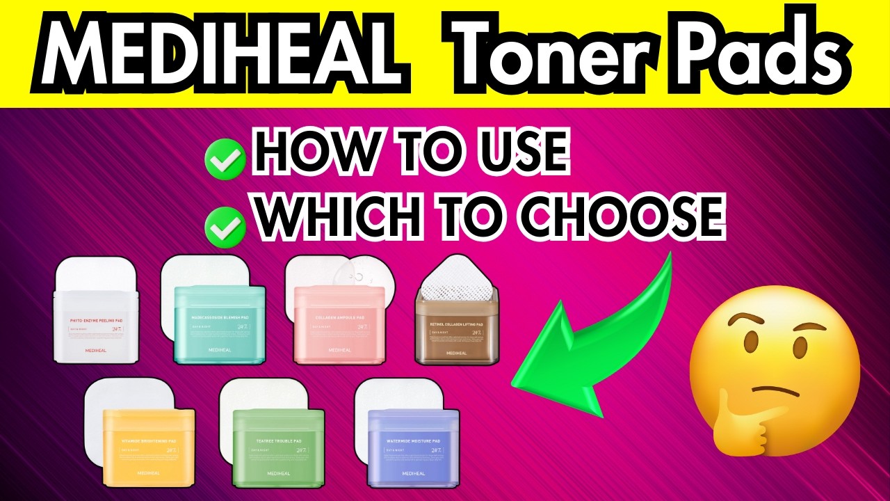 ✨ K-Beauty Guide MEDIHEAL Toner Pads | ALL Mediheal Toner Pad Review 🏆 Best MEDIHEAL toner pads 2024