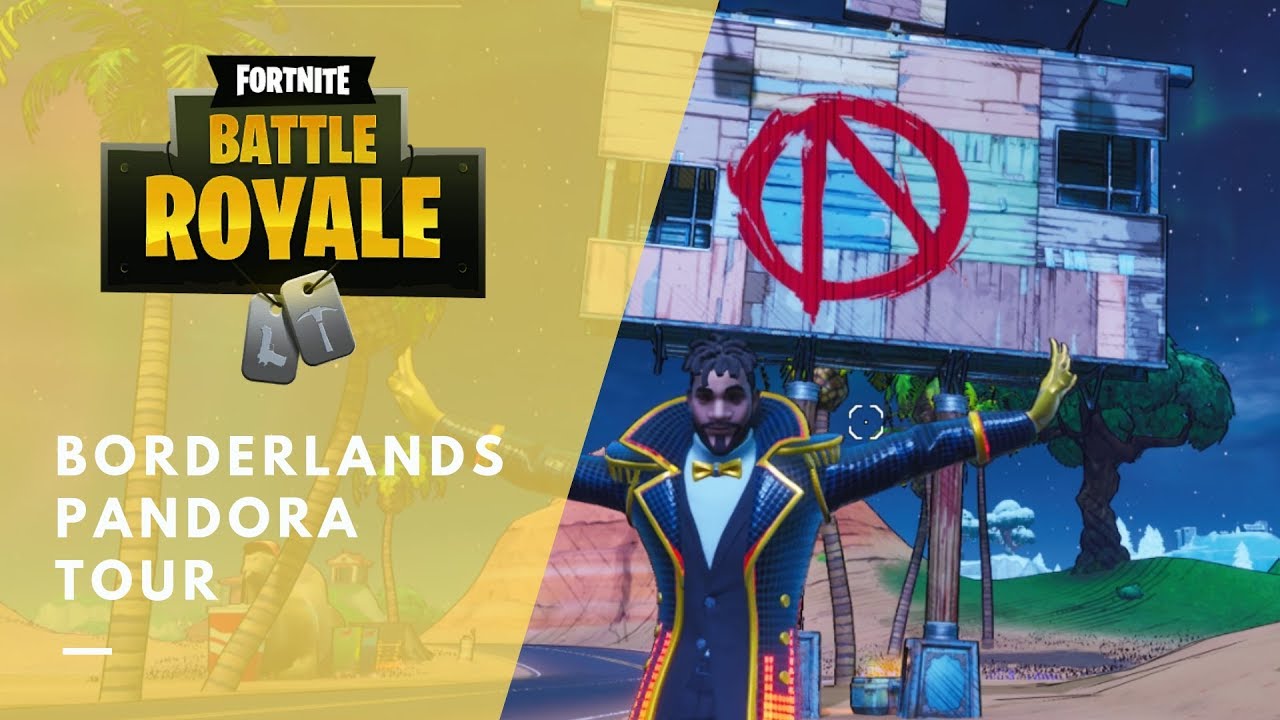 Fortnite Season X Pandora Borderlands Tour [NO COMMENTARY]