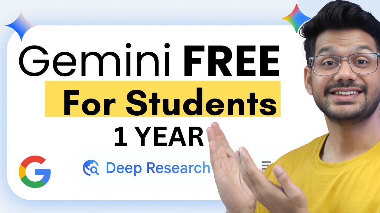 How to Get Gemini Pro & Google AI Pro FREE for Students in India for 1 Year |   Gemini Student Offer