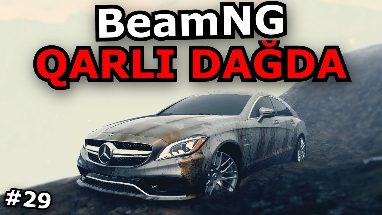 MERCEDES CLS63 YOXSA BMW F10 DAĞA ÇIXDI [BeamNG Drive] #29