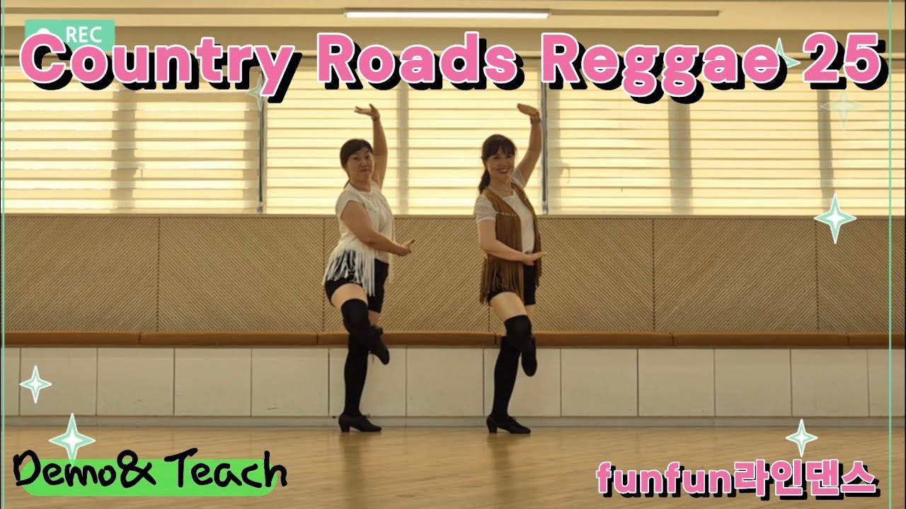 Country Roads Reggae 25 Level:Beginner Choreo:Adelaine Ade (INA) - February 2025