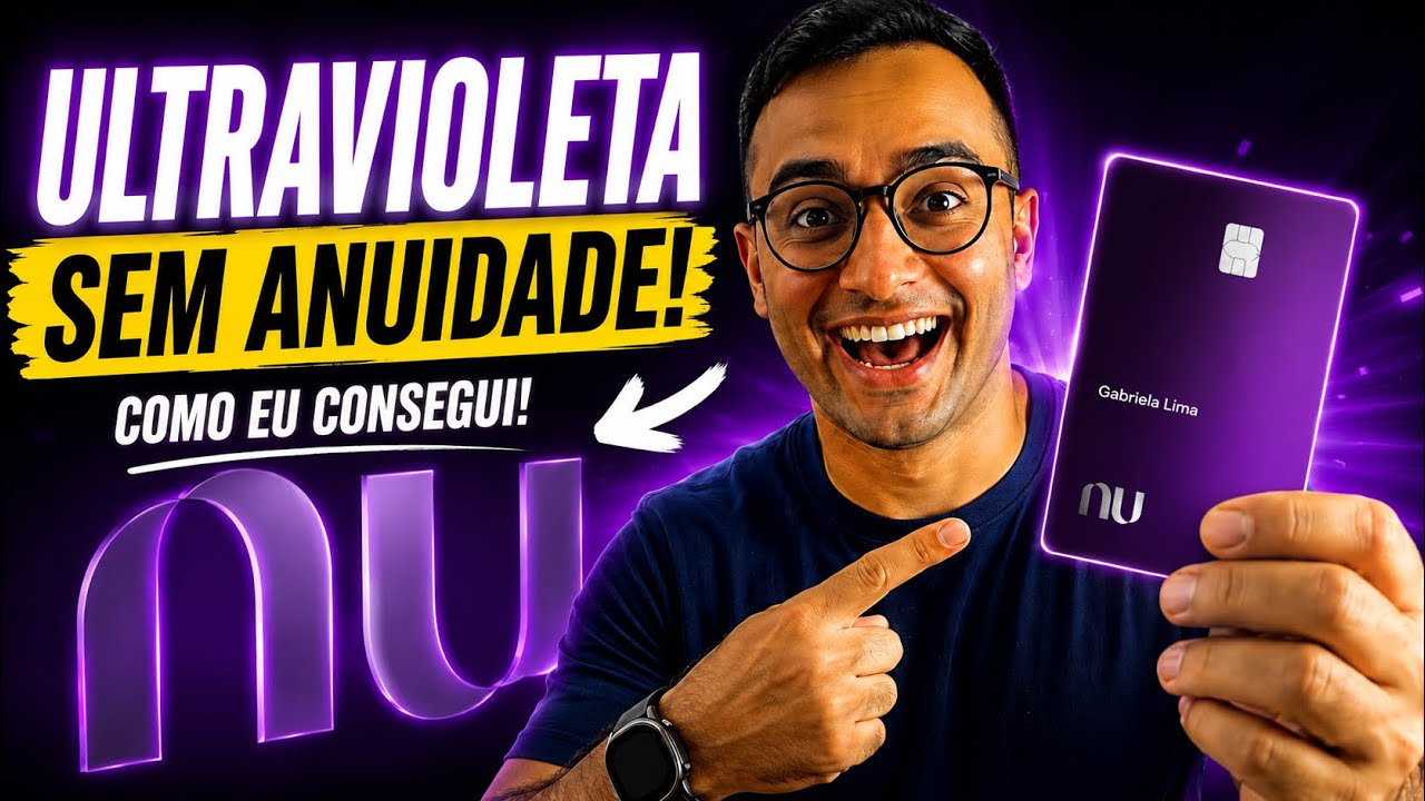 NUBANK liberando Ultravioleta sem ANUIDADE! Veja como pedir