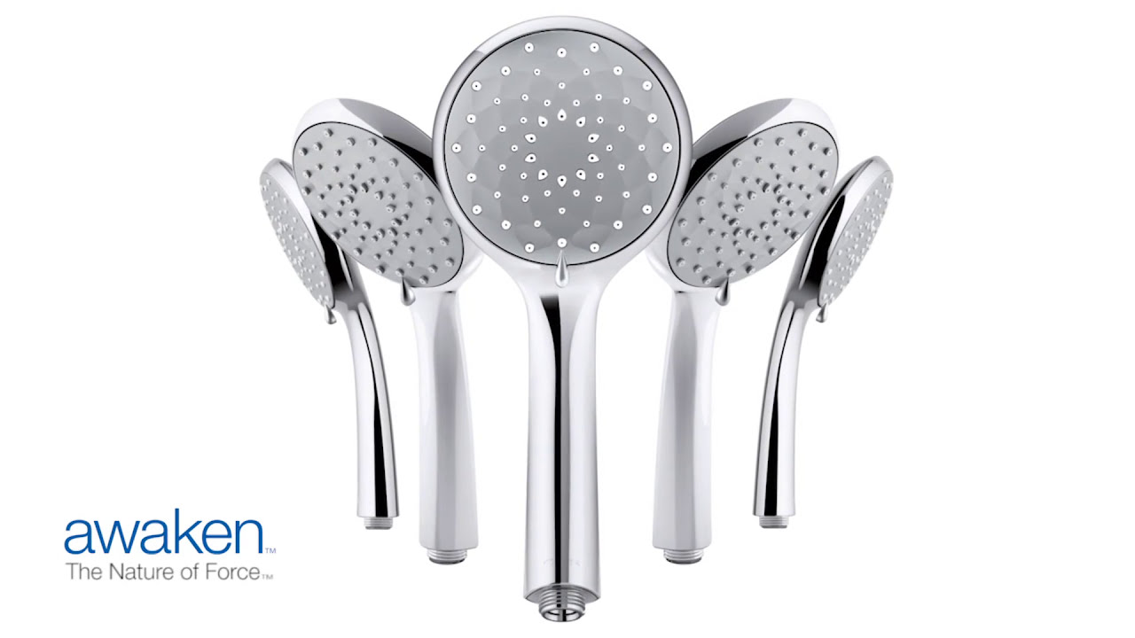 Elevate Your Shower Experience with KOHLER® Awaken® Multifunction Handshowers and Showerheads