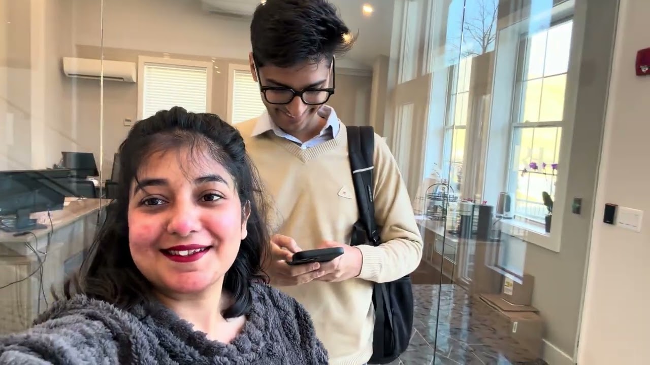 Day 5 in USA 🇺🇸 Rush apartment hunting before snow ❄️ Get SSN early or face issues!