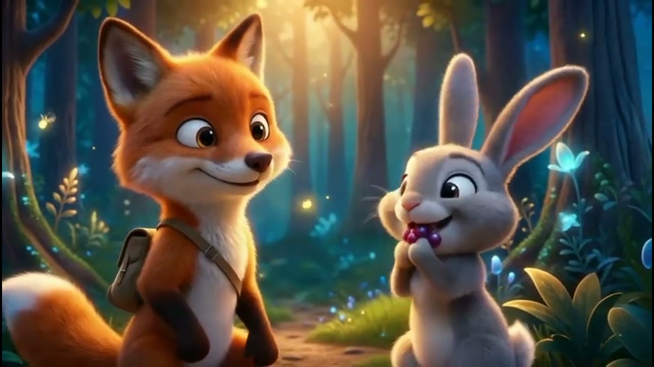 Milo, the curious little fox🦊 #fox #cartoon #ytshorts #kids #babies #stories #bestimestories #viral 